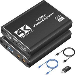 CAPTURADORA DE VIDEO HDMI 4K