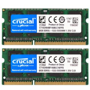 MEMORIA RAM DDR3 4GB 1333MHZ LAPTOP CRUCIAL