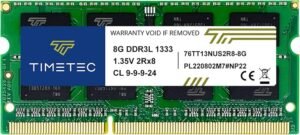 MEMORIA RAM DDR3 8GB TIMETEC 1600 LAPTOP