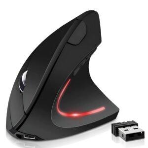 MOUSE INALAMBRICO ERGONOMICO RECARGABLE