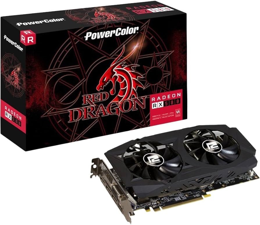 TARJETA DE VIDEO RX 580 8GB POWER COLOR