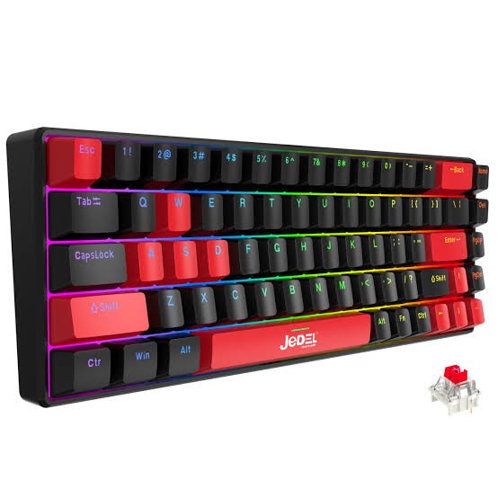 teclado mecanico kl141 blanco